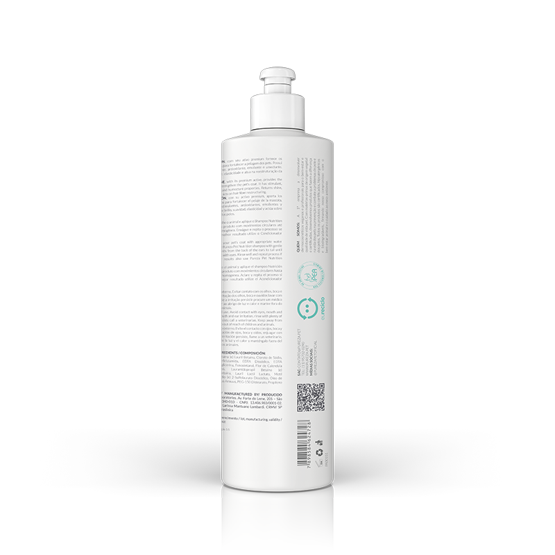 Champú de nutrición profunda: restaura el pelaje seco y dañado (semilla de uva y caléndula) - 300 ml