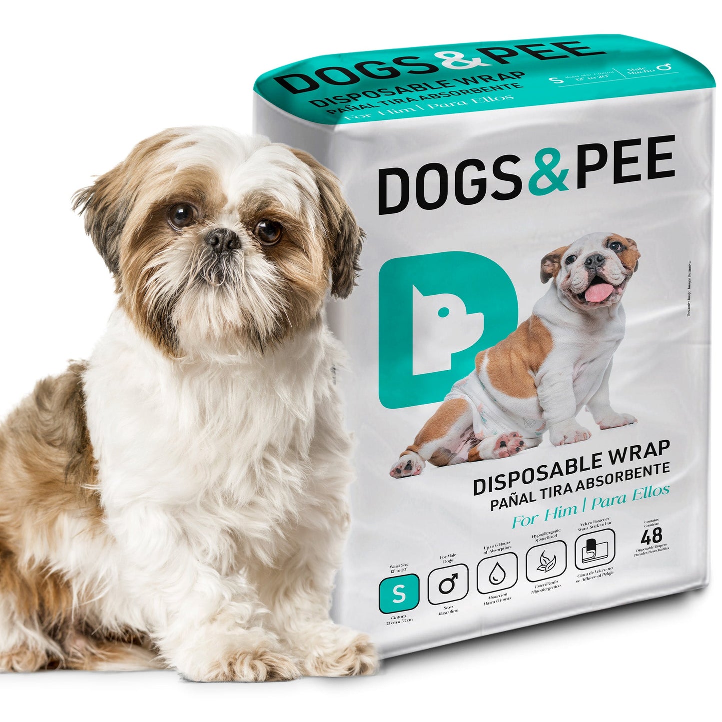 Pañales para perros y pipí