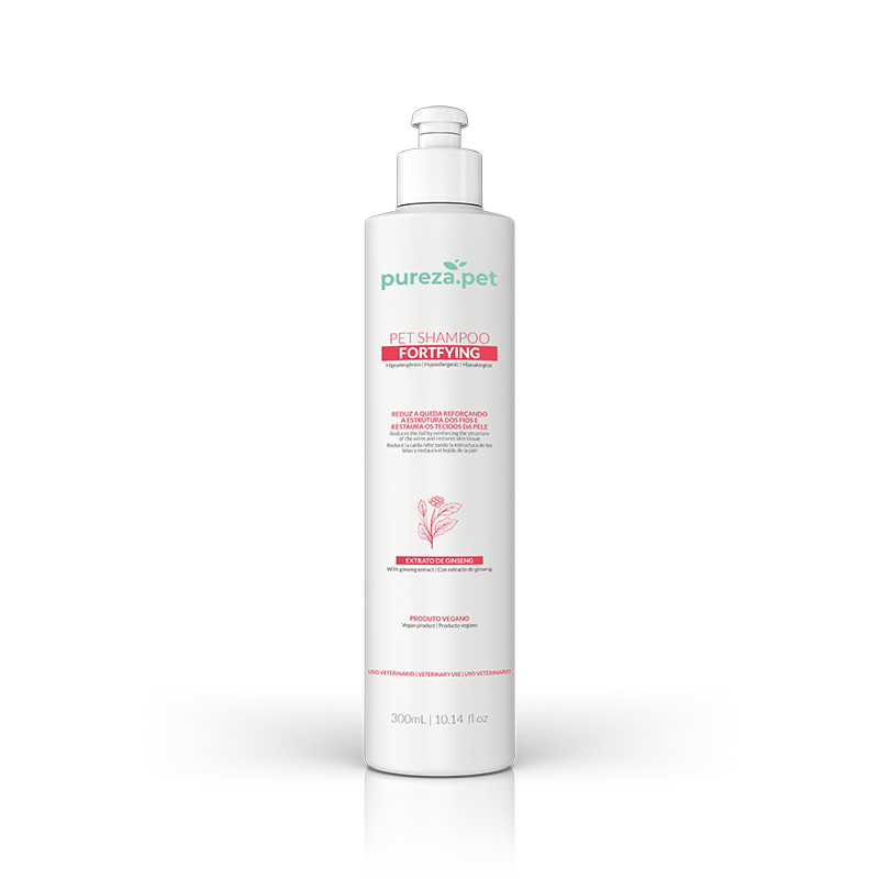 Anti-Shedding Shampoo: Reduces Fur Loss by 80% (Ginseng & Vitamin Complex) - 300ml