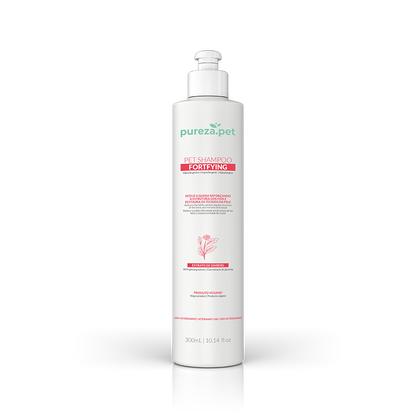 Anti-Shedding Shampoo: Reduces Fur Loss by 80% (Ginseng & Vitamin Complex) - 300ml