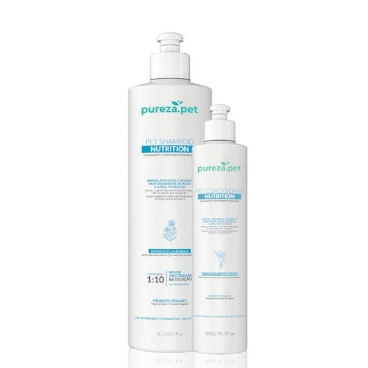 Nutrition Line Grooming Kit – 1 L Shampoo & 300 ml Conditioner for High‑Performance Hydration & Coat Revitalization