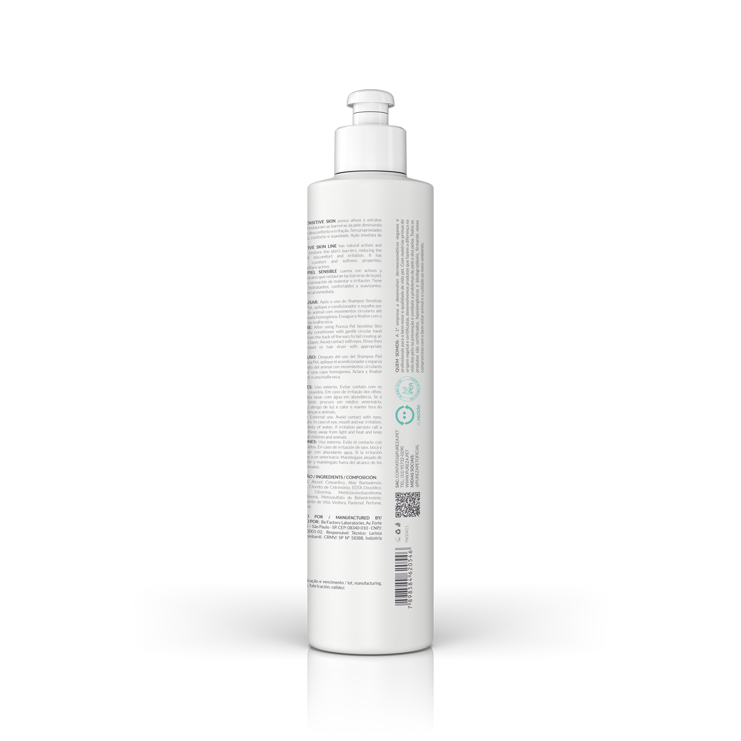 Soothing Recovery Conditioner: Stops Itching & Calms Red Skin (Hypoallergenic) - 300ml
